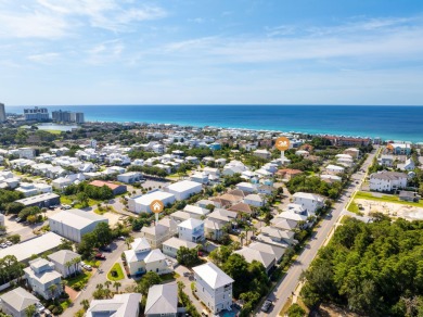 Just one block from the Gulf, this 5BR/5BA Miramar Beach retreat on Seascape Golf Course in Florida - for sale on GolfHomes.com, golf home, golf lot