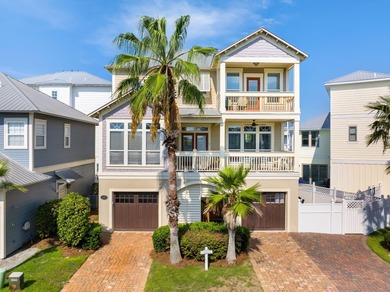 Just one block from the Gulf, this 5BR/5BA Miramar Beach retreat on Seascape Golf Course in Florida - for sale on GolfHomes.com, golf home, golf lot