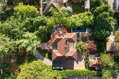 This stunning Mediterranean-style estate exudes timeless on Bobby Jones Golf Club in Georgia - for sale on GolfHomes.com, golf home, golf lot