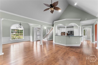 This stunning 5-BR/3.5BA custom home offers one of the best golf on Southbridge Golf Club in Georgia - for sale on GolfHomes.com, golf home, golf lot