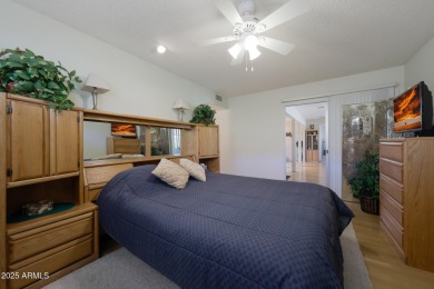 Stop By And View This Expanded Coconino Model Home On Hole on Sun City Lakes West and East in Arizona - for sale on GolfHomes.com, golf home, golf lot