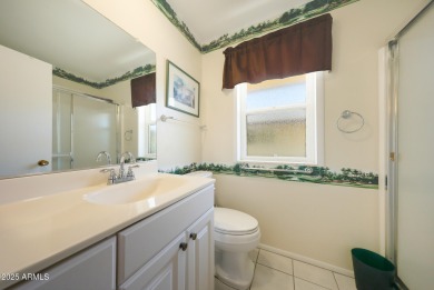 Stop By And View This Expanded Coconino Model Home On Hole on Sun City Lakes West and East in Arizona - for sale on GolfHomes.com, golf home, golf lot