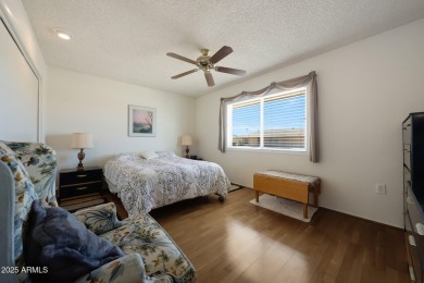 Stop By And View This Expanded Coconino Model Home On Hole on Sun City Lakes West and East in Arizona - for sale on GolfHomes.com, golf home, golf lot