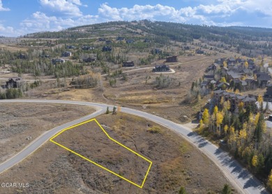 Flat 1/ 2 acre home site with huge views and easy build.  This on Headwaters Golf Course At Granby Ranch in Colorado - for sale on GolfHomes.com, golf home, golf lot