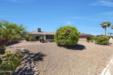 Stop By And View This Expanded Coconino Model Home On Hole on Sun City Lakes West and East in Arizona - for sale on GolfHomes.com, golf home, golf lot