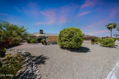 Stop By And View This Expanded Coconino Model Home On Hole on Sun City Lakes West and East in Arizona - for sale on GolfHomes.com, golf home, golf lot