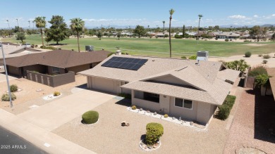 Stop By And View This Expanded Coconino Model Home On Hole on Sun City Lakes West and East in Arizona - for sale on GolfHomes.com, golf home, golf lot