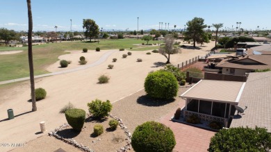 Stop By And View This Expanded Coconino Model Home On Hole on Sun City Lakes West and East in Arizona - for sale on GolfHomes.com, golf home, golf lot