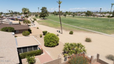 Stop By And View This Expanded Coconino Model Home On Hole on Sun City Lakes West and East in Arizona - for sale on GolfHomes.com, golf home, golf lot