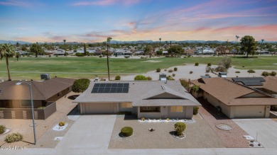 Stop By And View This Expanded Coconino Model Home On Hole on Sun City Lakes West and East in Arizona - for sale on GolfHomes.com, golf home, golf lot