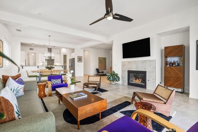 Sun, style, and resort living come together in this exceptional on Desert Princess Country Club in California - for sale on GolfHomes.com, golf home, golf lot