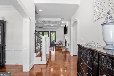 Welcome to luxury living on the largest lot in Riverwood on Champions Retreat Golf Club in Georgia - for sale on GolfHomes.com, golf home, golf lot
