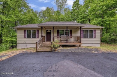 This easy living ranch style home, built in 2013, features wide on The Hideout Golf in Pennsylvania - for sale on GolfHomes.com, golf home, golf lot