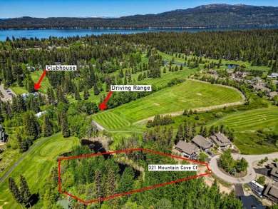 Gorgeous building lot that backs to Cedar #1 Tee Box and Driving on McCall Municipal Golf Course in Idaho - for sale on GolfHomes.com, golf home, golf lot