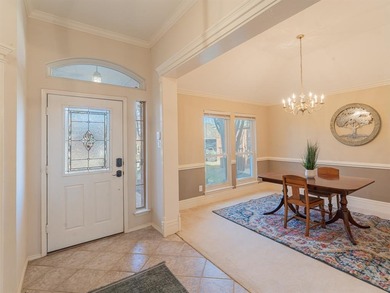 New roof, HVAC, dishwasher & updated windows make this one-story on Oakmont Country Club in Texas - for sale on GolfHomes.com, golf home, golf lot