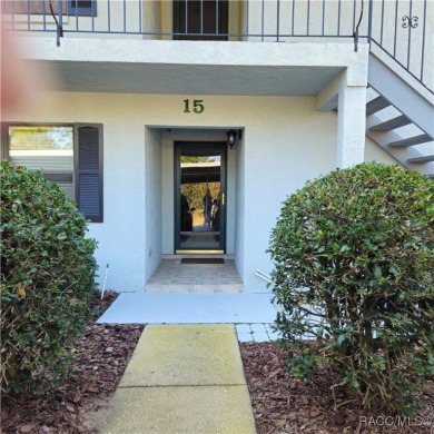 First floor condo ON THE GOLF COURSE in lovely Sugarmill Woods! on Sugarmill Woods Golf and Country Club in Florida - for sale on GolfHomes.com, golf home, golf lot