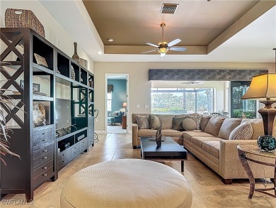 This home has a brand-New Roof! Stunning Panoramic Lake & Golf on Pelican Preserve Golf Club in Florida - for sale on GolfHomes.com, golf home, golf lot