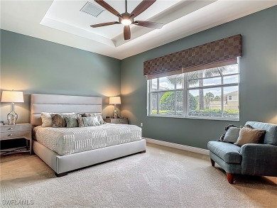 This home has a brand-New Roof! Stunning Panoramic Lake & Golf on Pelican Preserve Golf Club in Florida - for sale on GolfHomes.com, golf home, golf lot