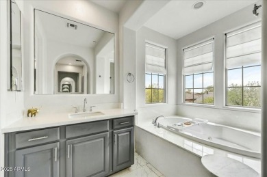 Experience refined desert living in this stunning 4 bed | 3.5 on The Country Club At DC Ranch in Arizona - for sale on GolfHomes.com, golf home, golf lot