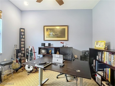 This home has a brand-New Roof! Stunning Panoramic Lake & Golf on Pelican Preserve Golf Club in Florida - for sale on GolfHomes.com, golf home, golf lot