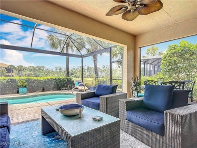 This home has a brand-New Roof! Stunning Panoramic Lake & Golf on Pelican Preserve Golf Club in Florida - for sale on GolfHomes.com, golf home, golf lot