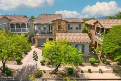 Experience refined desert living in this stunning 4 bed | 3.5 on The Country Club At DC Ranch in Arizona - for sale on GolfHomes.com, golf home, golf lot