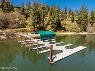 12th Fairway Black Rock lot with nice Lake CDA Views! Fabulous on The Golf Club at Black Rock in Idaho - for sale on GolfHomes.com, golf home, golf lot