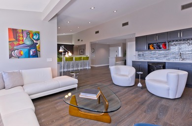 Perched above the valley in the guard gated Thunderbird Villas on Thunderbird Country Club in California - for sale on GolfHomes.com, golf home, golf lot