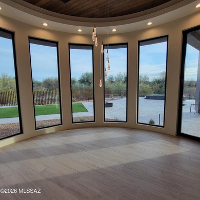 Recently completed new construction overlooking the 17th green on The Gallery Golf Club in Arizona - for sale on GolfHomes.com, golf home, golf lot