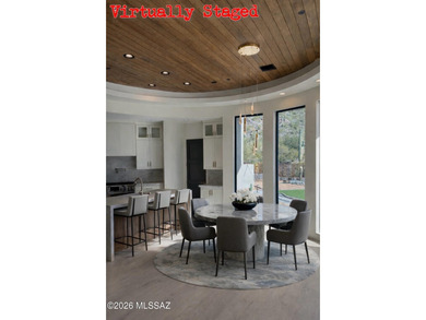 Recently completed new construction overlooking the 17th green on The Gallery Golf Club in Arizona - for sale on GolfHomes.com, golf home, golf lot