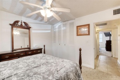 Enjoy easy living in this beautifully furnished 2-bedroom on Daytona Beach Golf Club in Florida - for sale on GolfHomes.com, golf home, golf lot