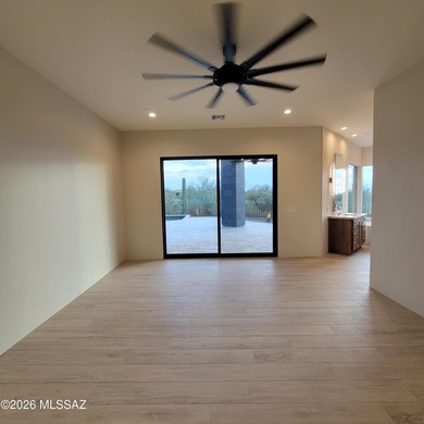 Recently completed new construction overlooking the 17th green on The Gallery Golf Club in Arizona - for sale on GolfHomes.com, golf home, golf lot