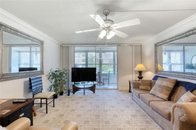 Enjoy easy living in this beautifully furnished 2-bedroom on Daytona Beach Golf Club in Florida - for sale on GolfHomes.com, golf home, golf lot