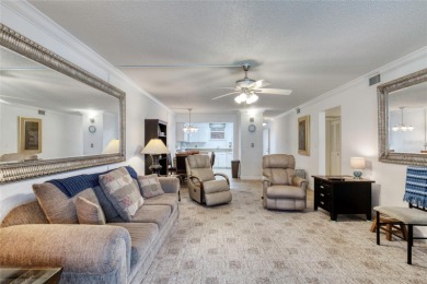 Enjoy easy living in this beautifully furnished 2-bedroom on Daytona Beach Golf Club in Florida - for sale on GolfHomes.com, golf home, golf lot