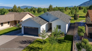 Stunning mountain modern home located on the golf course in on Star Valley RV Golf Course in Wyoming - for sale on GolfHomes.com, golf home, golf lot
