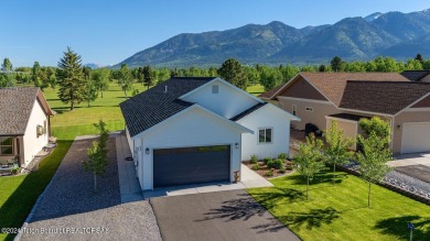 Stunning mountain modern home located on the golf course in on Star Valley RV Golf Course in Wyoming - for sale on GolfHomes.com, golf home, golf lot