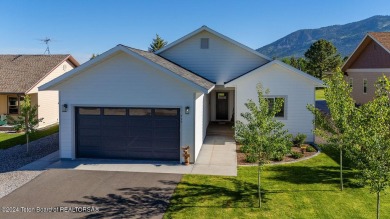 Stunning mountain modern home located on the golf course in on Star Valley RV Golf Course in Wyoming - for sale on GolfHomes.com, golf home, golf lot