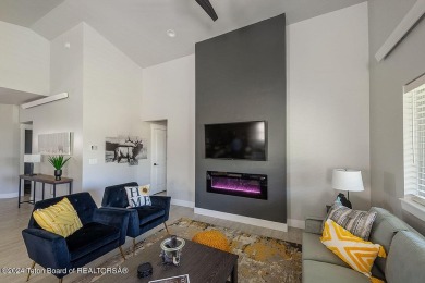 Stunning mountain modern home located on the golf course in on Star Valley RV Golf Course in Wyoming - for sale on GolfHomes.com, golf home, golf lot