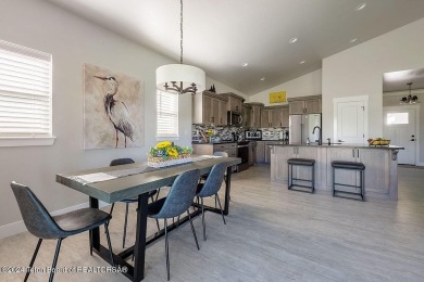Stunning mountain modern home located on the golf course in on Star Valley RV Golf Course in Wyoming - for sale on GolfHomes.com, golf home, golf lot