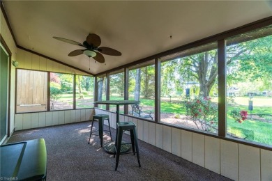 ONE Level 3 bedroom 2 bathroom home located on the golf course on Bermuda Run Country Club in North Carolina - for sale on GolfHomes.com, golf home, golf lot