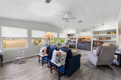 Enjoy living the Naples lifestyle in this light and bright well on Riviera Golf Club in Florida - for sale on GolfHomes.com, golf home, golf lot