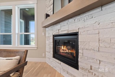 This beautifully designed modern farmhouse backs up to the golf on Falcon Crest Golf Club in Idaho - for sale on GolfHomes.com, golf home, golf lot
