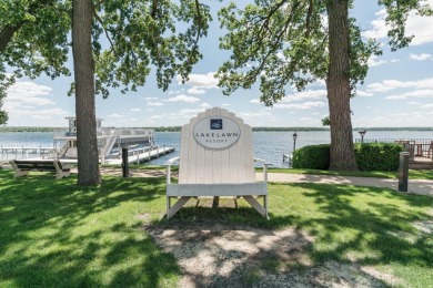 Newly renovated spacious 2 bedroom, 2 bathroom condo in Lake on Lake Lawn Resort in Wisconsin - for sale on GolfHomes.com, golf home, golf lot