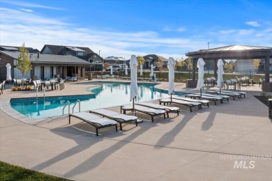 This beautifully designed modern farmhouse backs up to the golf on Falcon Crest Golf Club in Idaho - for sale on GolfHomes.com, golf home, golf lot