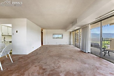 Incredible Views  Value - 2 Bed, 2 Bath Condo with Pikes Peak on Valley Hi Golf Course in Colorado - for sale on GolfHomes.com, golf home, golf lot
