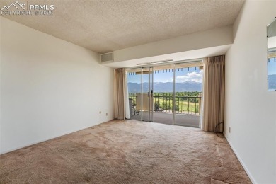 Incredible Views  Value - 2 Bed, 2 Bath Condo with Pikes Peak on Valley Hi Golf Course in Colorado - for sale on GolfHomes.com, golf home, golf lot