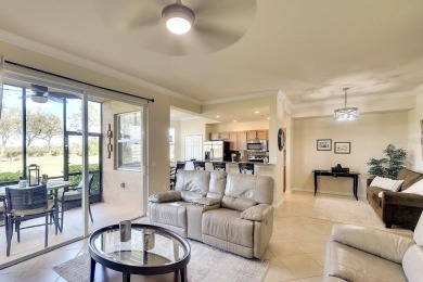 Tastefully decorated and TURN-KEY FURNISHED this popular 2 on River Strand Golf and Country Club At Heritage Harbour  in Florida - for sale on GolfHomes.com, golf home, golf lot