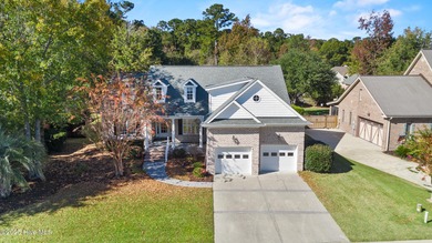 Gorgeous all-brick home in the exclusive Magnolia Greens Golf on Magnolia Greens Golf Plantation in North Carolina - for sale on GolfHomes.com, golf home, golf lot