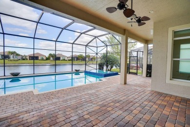 Stunning PGA Verano Pool Home with Expansive Water Views!Welcome on PGA Golf Club in PGA Village in Florida - for sale on GolfHomes.com, golf home, golf lot