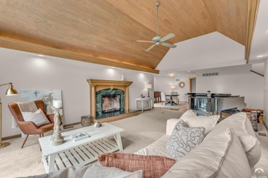 A luxury townhome, a showstopper, a Lawrence favorite - this on Alvamar Country Club in Kansas - for sale on GolfHomes.com, golf home, golf lot